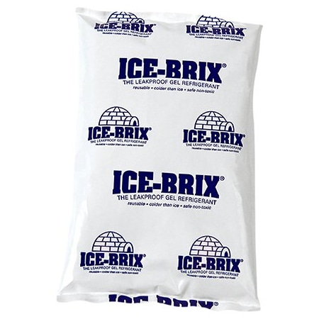 Ice-Brix 5-1/2 x 4 x 3/4'' - 6 oz. Ice-Brix Cold Packs, 48PK BUY00026357